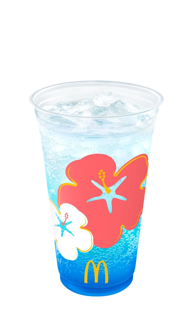 マックフィズ ブルーハワイ2025(提供写真)