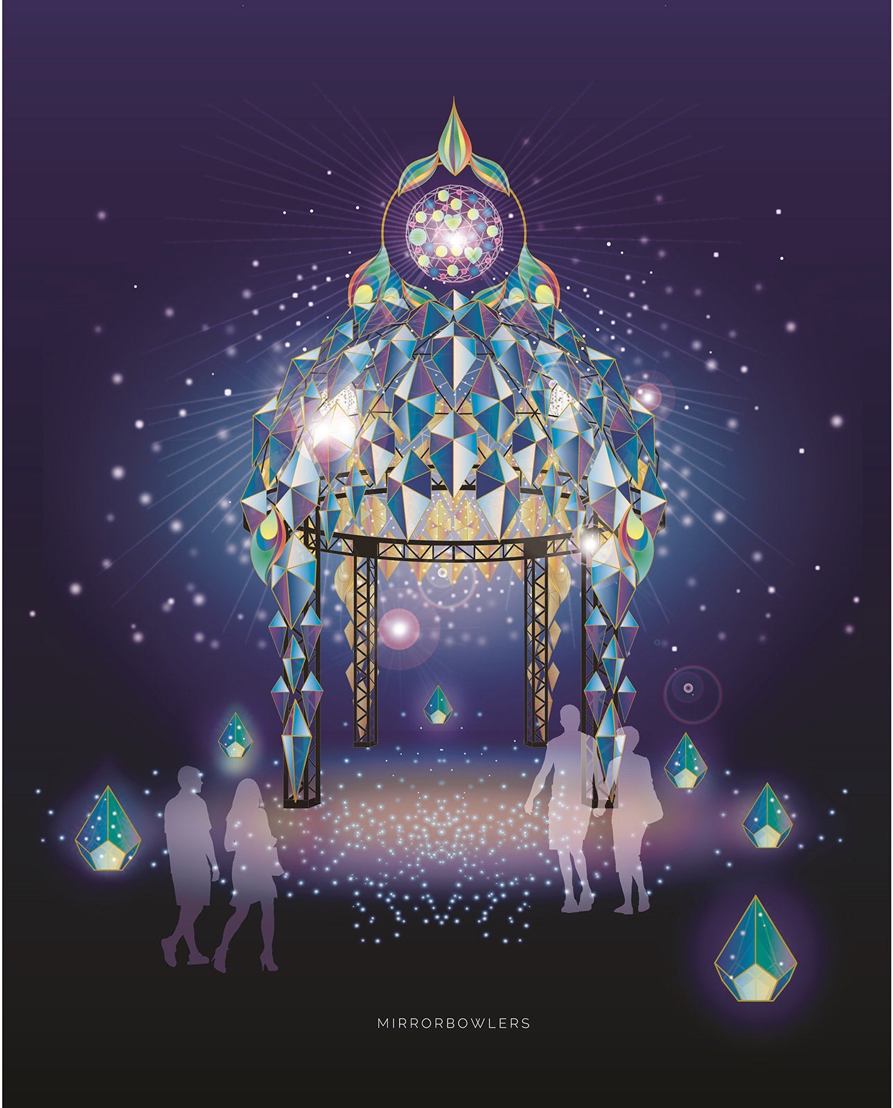 「CRYSTALWONDERDOME」イメージ／画像提供：すみだ水族館