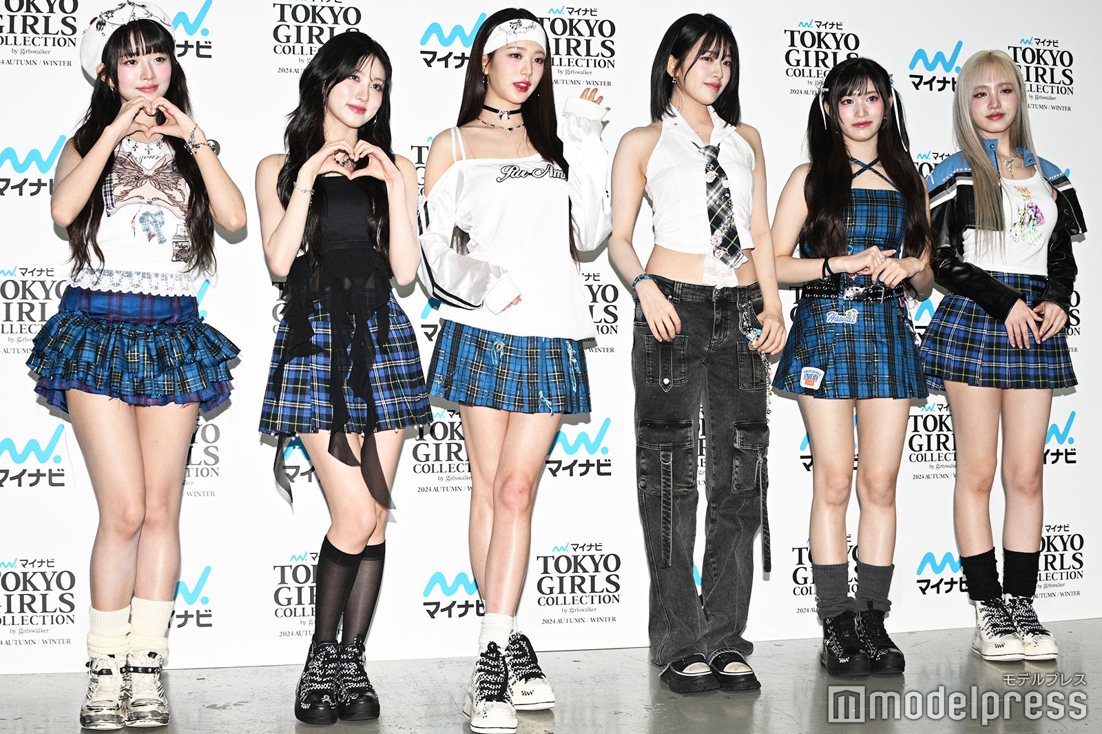 IVE／レイ、ガウル、ウォニョン、ユジン、イソ、リズ（C）モデルプレス