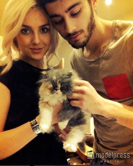 （左から）ペリー、ゼイン／Little Mix Twitterより