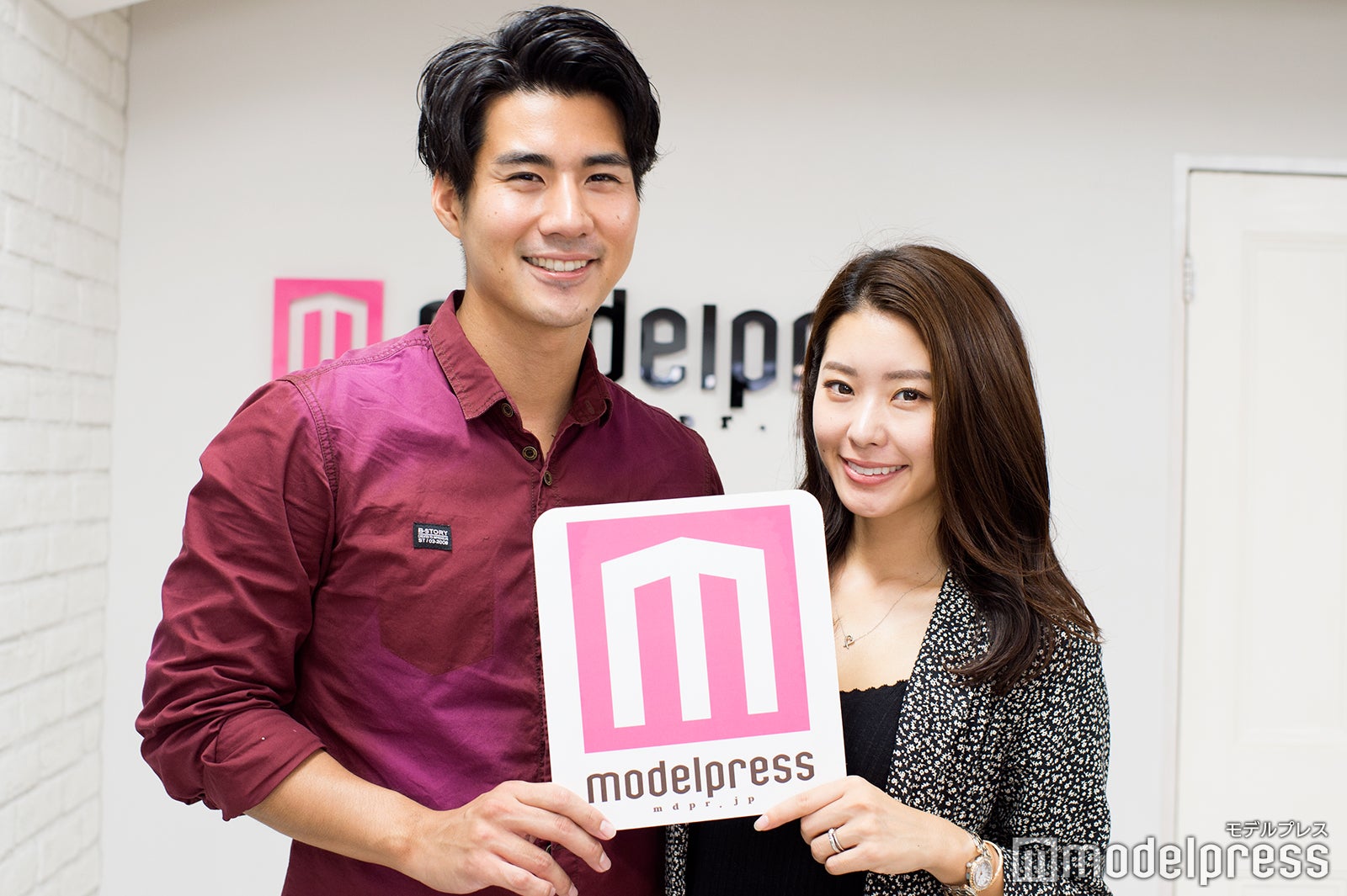 玉城大志、福山智可子 （C）モデルプレス