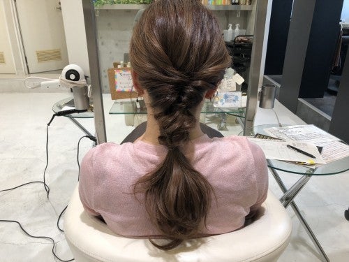 ラフに崩していく