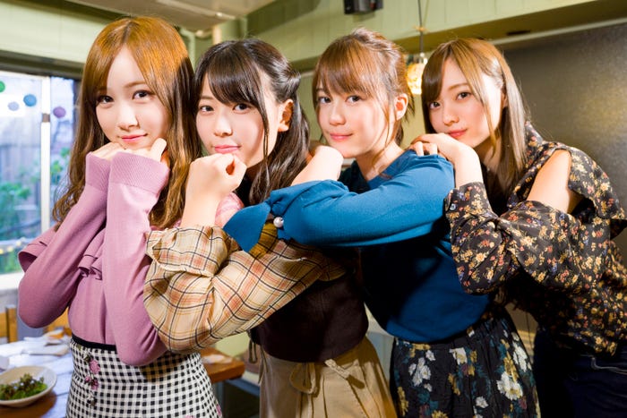 星野みなみ、岩本蓮加、生田絵梨花、梅澤美波(C)「NOGIBINGO!10」製作委員会