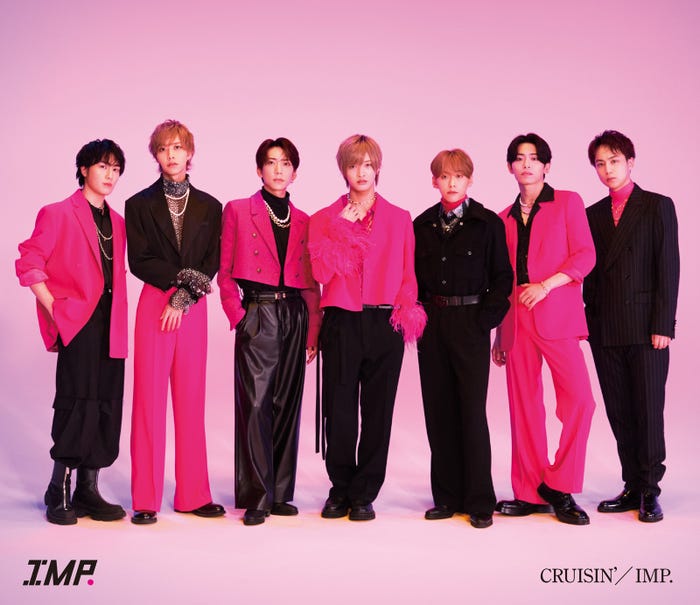 IMP.(左から)椿泰我、松井奏、鈴木大河、佐藤新、基俊介、影山拓也、横原悠毅(C)TOBE Co., Ltd.