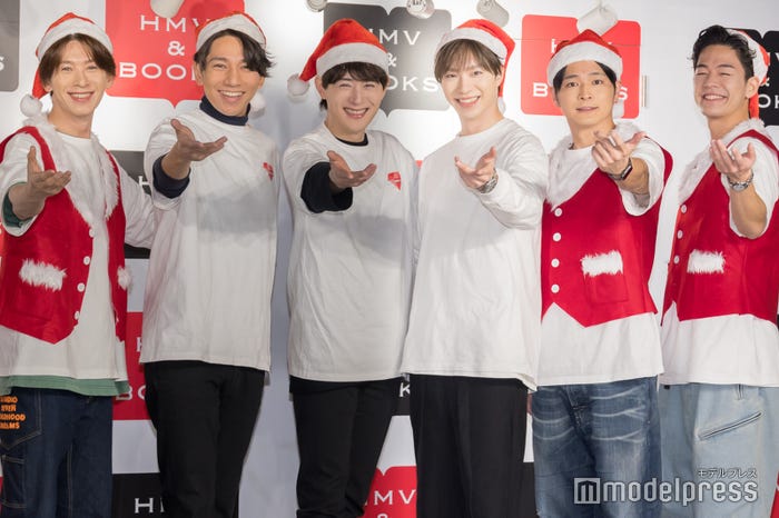 SHOW-WA/(左から)寺田真二郎、山本佳志、向山毅、塩田将己、青山隼、井筒雄太(C)モデルプレス