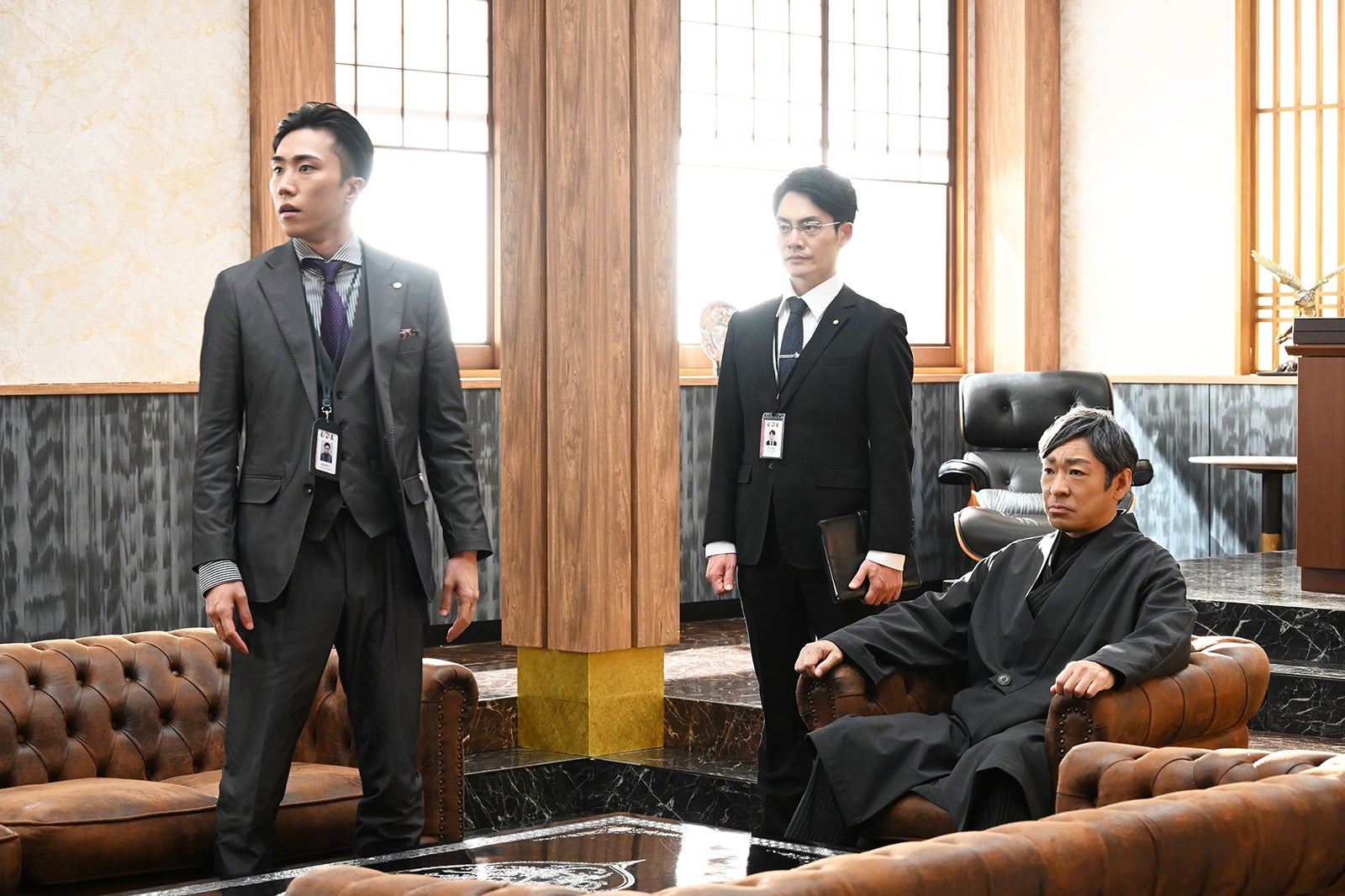 早乙女太一、近藤公園、香川照之「六本木クラス」第7話より（C）Kwang jin／tv asahi