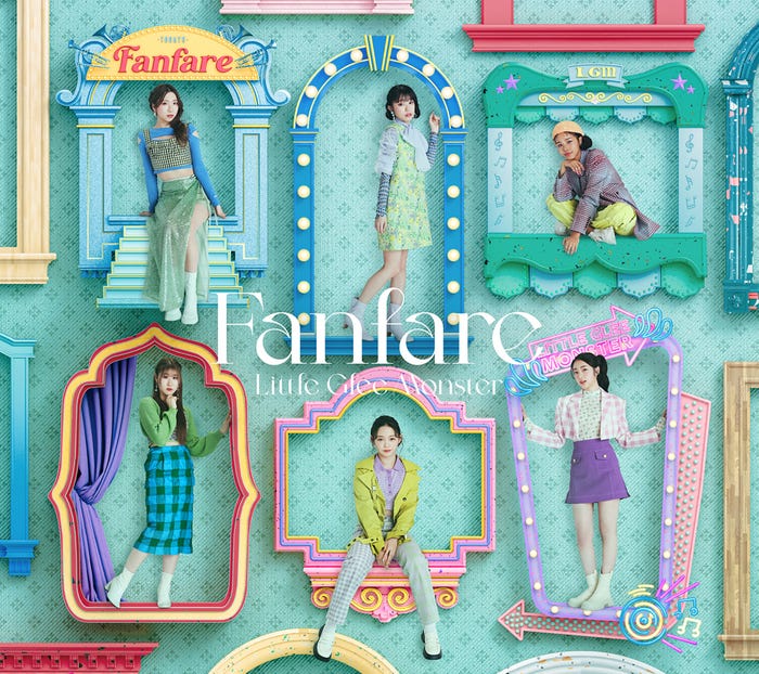 Little Glee Monster『Fanfare』初回生産限定盤B(提供画像)