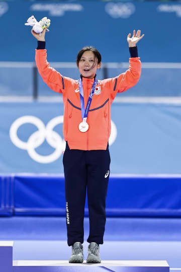 銅メダルの高木美帆「完敗だった」 直後は同走のライバルを称えるも「不思議な時間差」で悔しさ 「いろいろ複雑な気持ち」