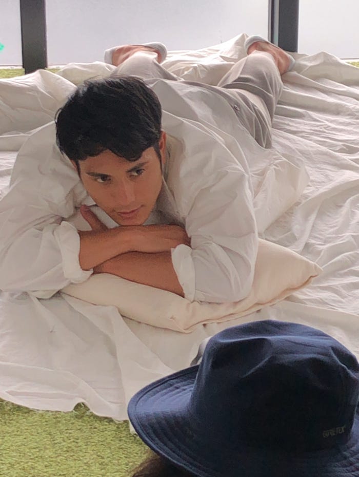 知念慶選手 (画像提供:小学館)