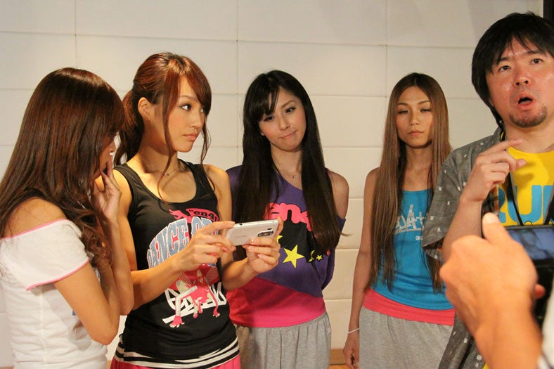 シャープの新ドコモスマートフォンCM(Youtube HOW TO動画)撮影風景