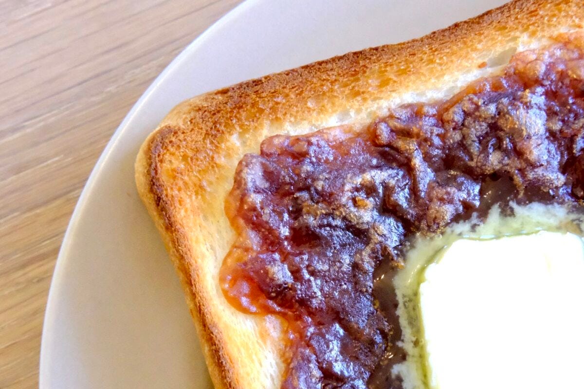 マツコ、あんバタートースト