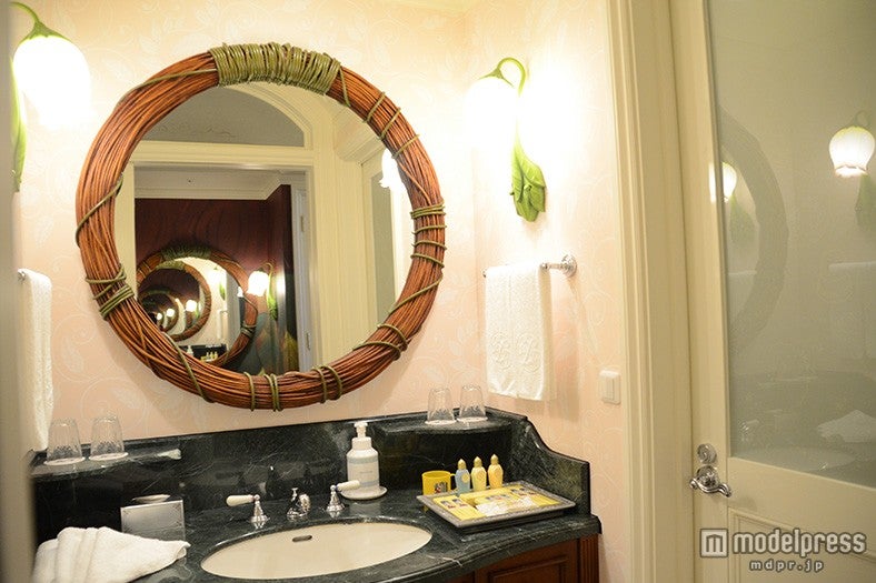 ディズニーティンカーベルルームのバスルーム