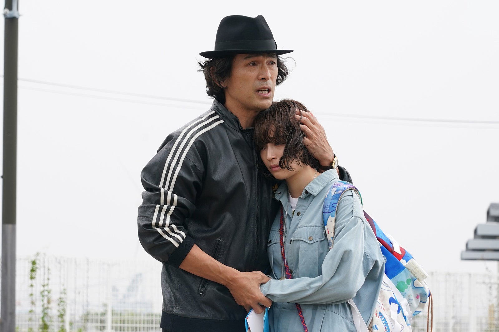 江口洋介、広瀬すず／「ネメシス」最終話より（C）日本テレビ