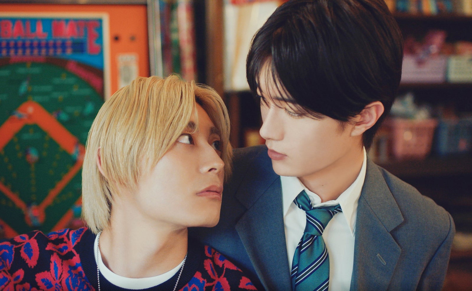 高松アロハ、山中柔太朗（C）映画「純愛上等！」製作委員会