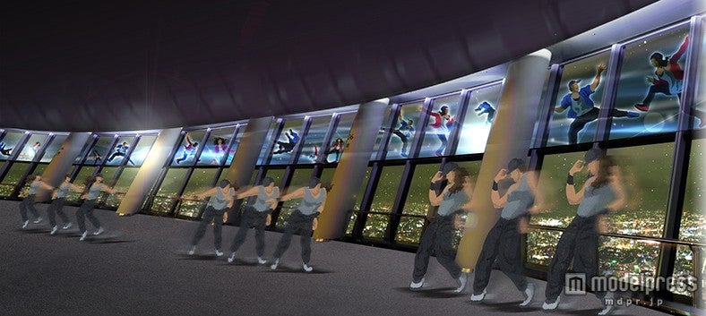 新たなナイト・エンターテイメントプログラム（イメージ）／画像提供：東武タワースカイツリー