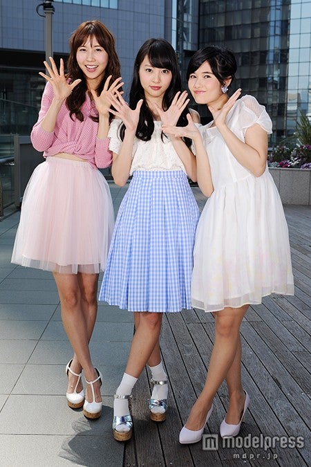 （左から）原田ゆか、山下永夏、窪真理（C）日本テレビ