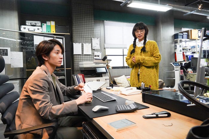 田中樹、古川琴音「ACMA:GAME アクマゲーム」第1話より(C)日本テレビ