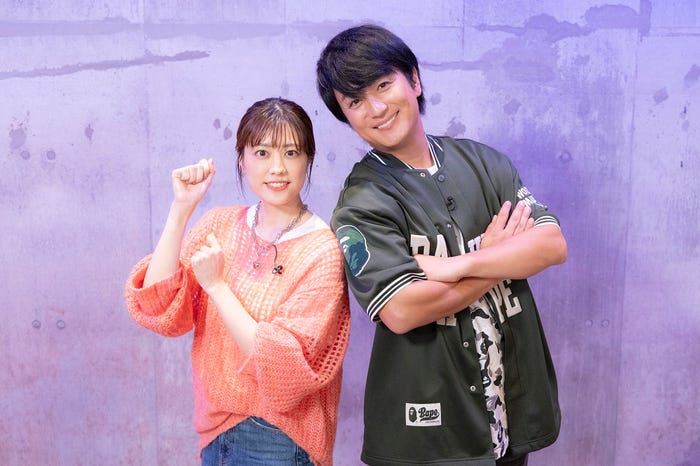 福田沙紀、上地雄輔(C)フジテレビ