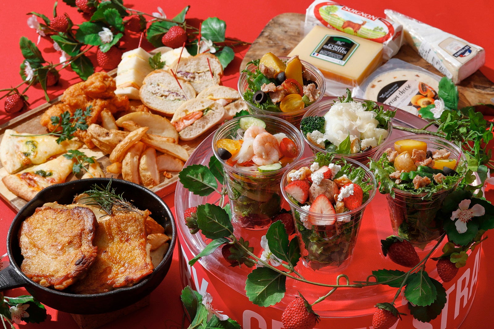 クレイジーストロベリー スイーツブッフェ／提供画像