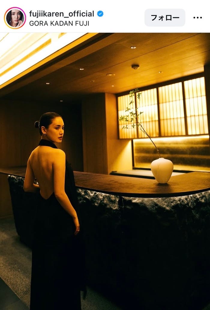 藤井夏恋Instagramより
