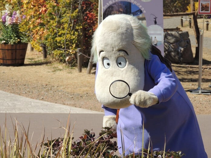 植物に夢中になりすぎてニョロニョロを怒らせ、追いかけられてしまうという場面もあります