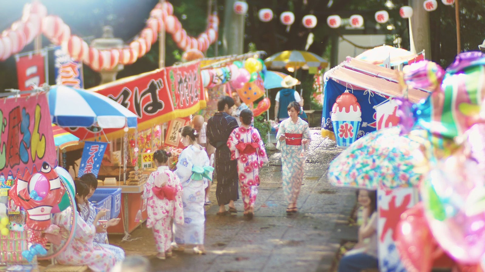 秋田汐梨／マクドナルド「マックシェイク　もも&もも」CMより（提供画像）