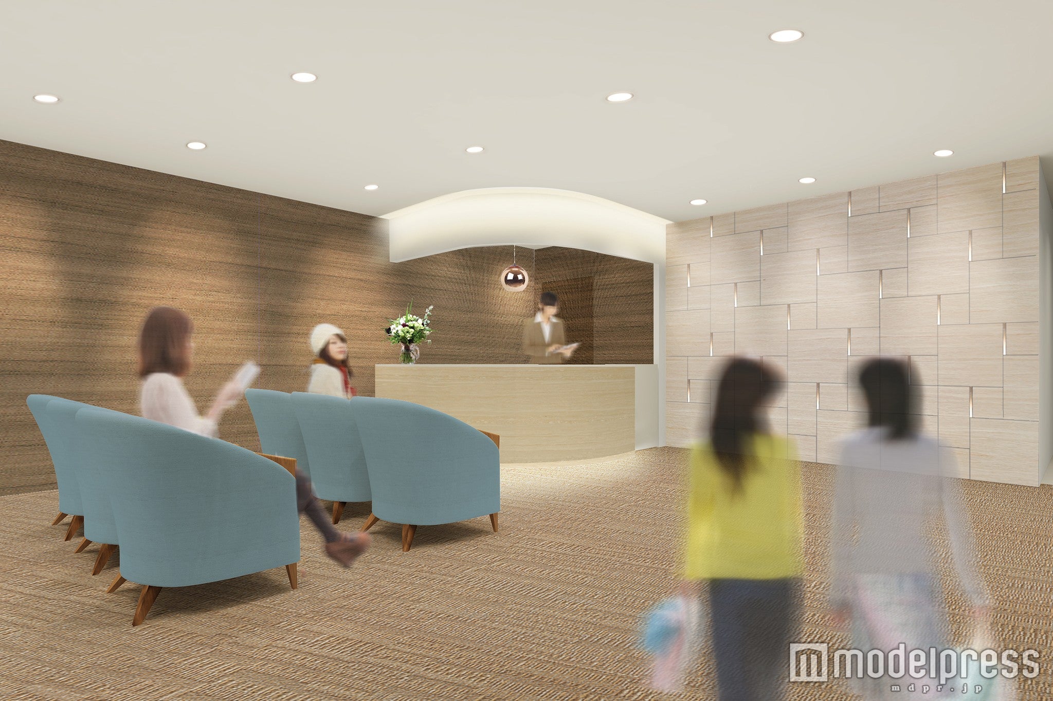 8階・福岡大学博多駅サテライトクリニック（仮称）イメージ／画像提供：日本郵便