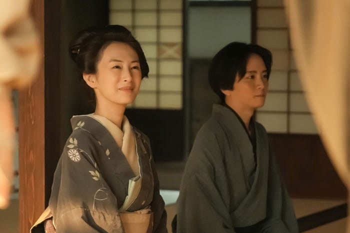 北川景子、板垣李光人「ばけばけ」第69話(C)NHK