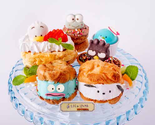 新宿でサンリオ男の子ユニット「はぴだんぶい」コラボカフェ、ポチャッコやハンギョドンがメニュー化