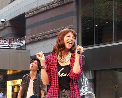 西内まりや、福岡凱旋で熱唱&再決意「頑張っていくけん」