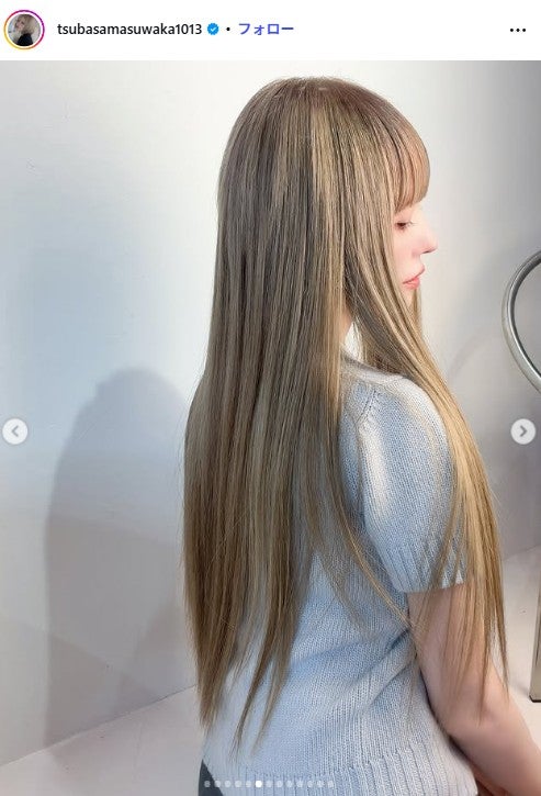 益若つばさInstagramより