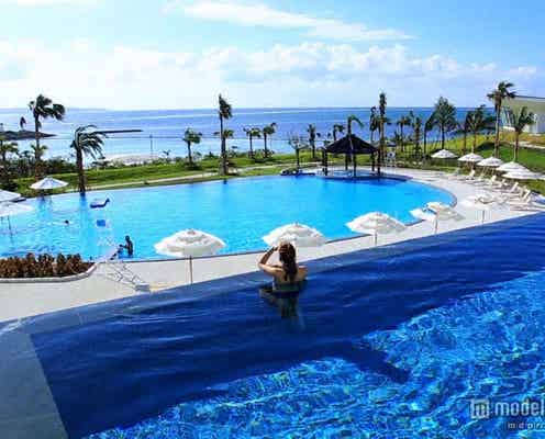 大屋夏南、沖縄セレブリゾートの絶景を満喫