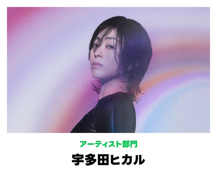 宇多田ヒカル(提供写真)