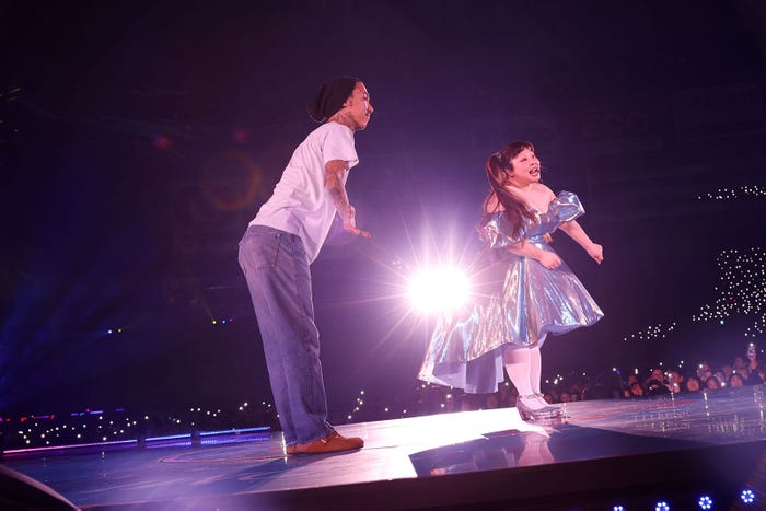 千葉雄喜、渡辺直美(C)渡辺直美 (20) in 東京ドーム