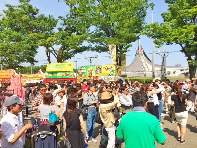 サルサストリートフェスティバル過去開催時の様子／画像提供：カリブ・ラテンアメリカストリート実行委員会