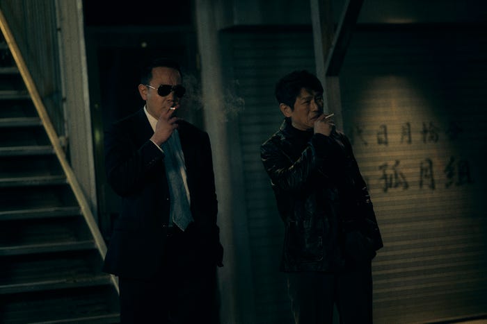 青柳翔、高橋克典「ドンケツ season2」第3話より(C)DMM TV