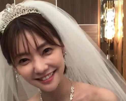 倉科カナ、ウェディングドレス姿に絶賛の声続々「素敵」「綺麗すぎる花嫁」