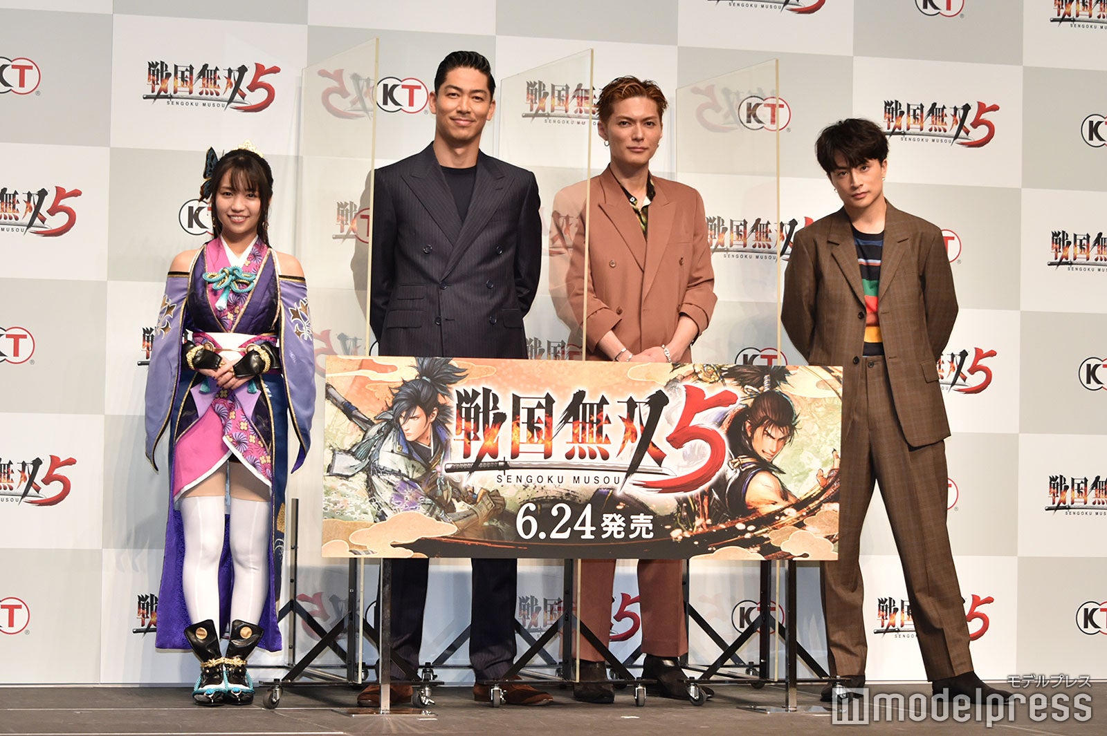 大原優乃、AKIRA、SHOKICHI、白濱亜嵐（C）モデルプレス