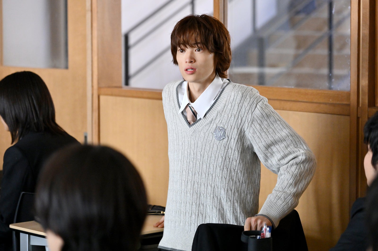 窪塚愛流「御上先生」第3話（C）TBS