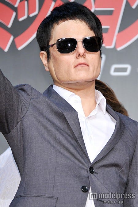 イーサン・ハントに扮した井上裕介