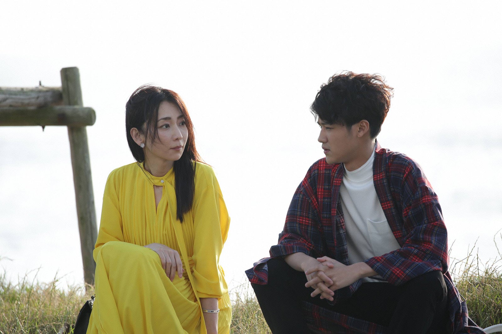 稲森いずみ、葉山奨之／「モンテ・クリスト伯 ー華麗なる復讐ー」第4話より（C）フジテレビ