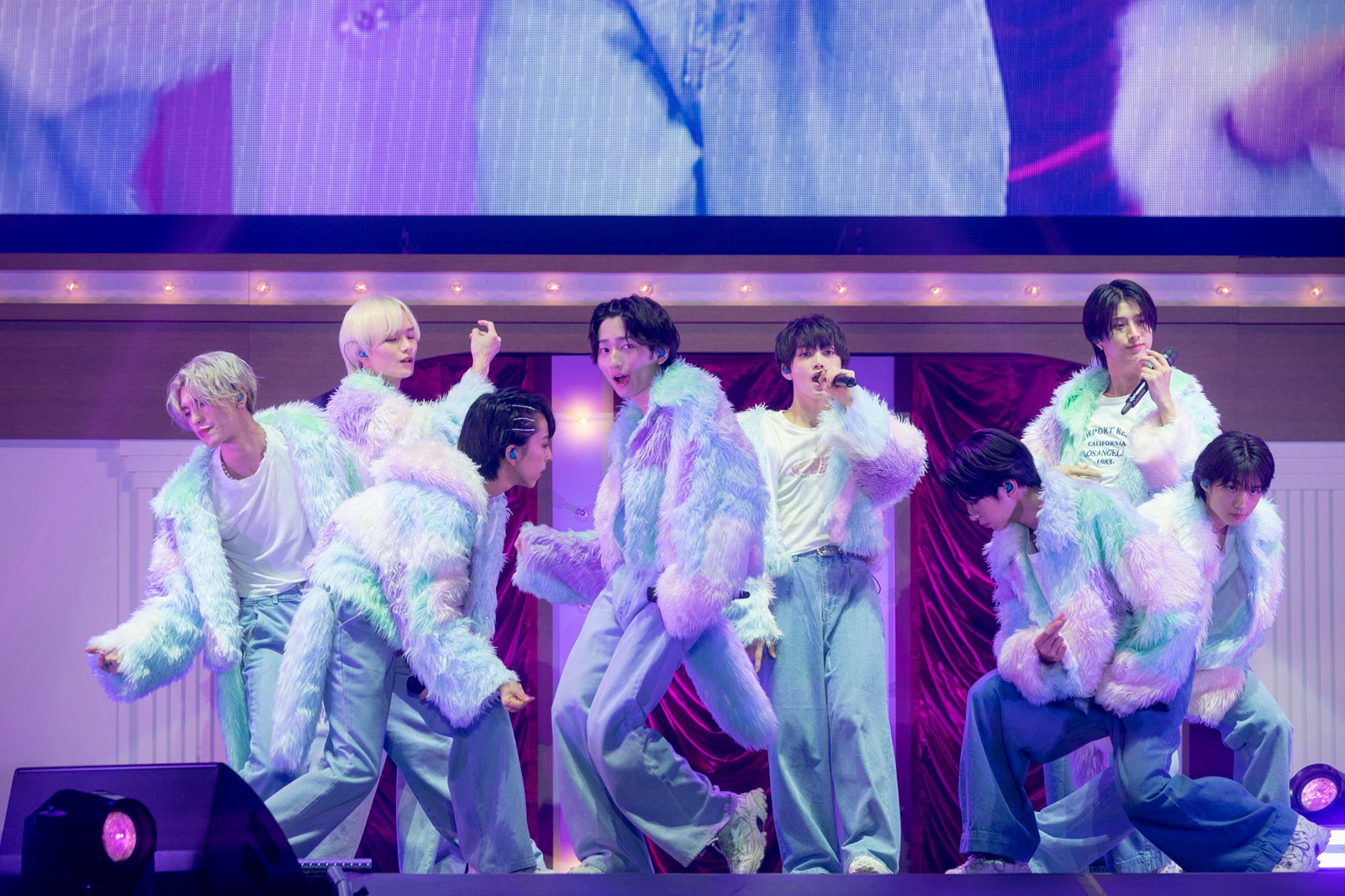 ICEx「EBiDAN THE LIVE CRUISE 2024」YELLOW ISLAND（C）米山三郎／ウチダアキヤ