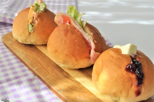 成城石井「マスカルポーネのバターロール」のアレンジ