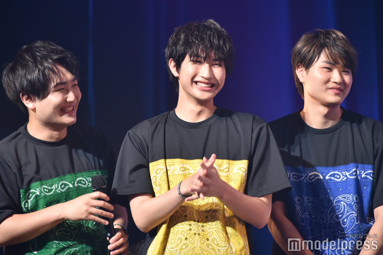 すずしょうと（左から）しょう、すず、こう（C）モデルプレス