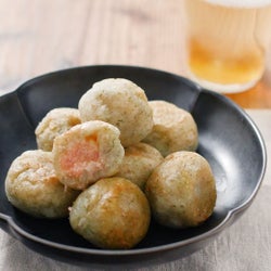 明太バターがじゅわっと。もちもち長芋ボール