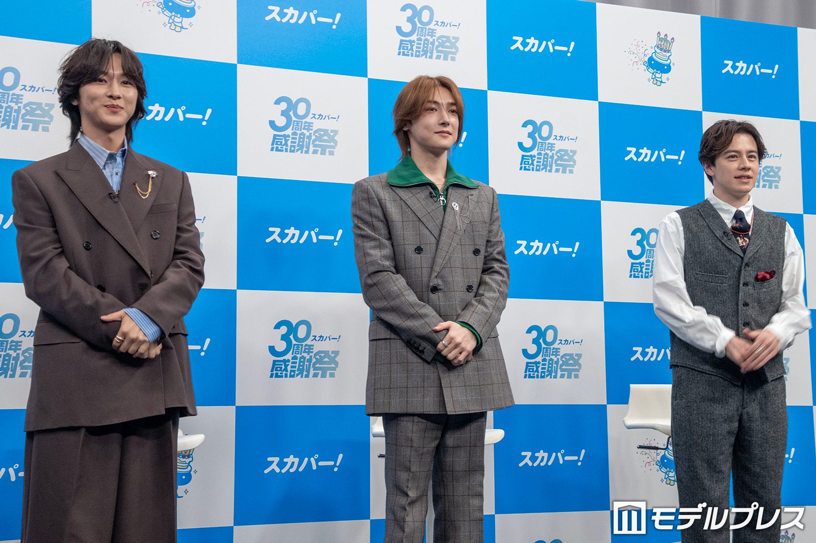 本多大夢、浜川路己、ウエンツ瑛士（C）モデルプレス
