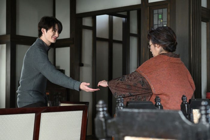 岡田将生、余貴美子「虎に翼」第116話(C)NHK