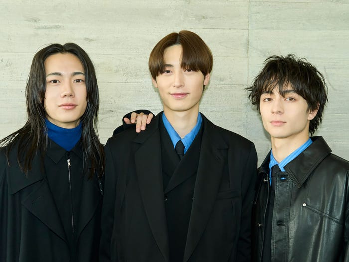 (左から)籠宮壮太朗(準グランプリ)、高橋紅輝(グランプリ&読者賞)、松岡光(準グランプリ)撮影/猪又治斗