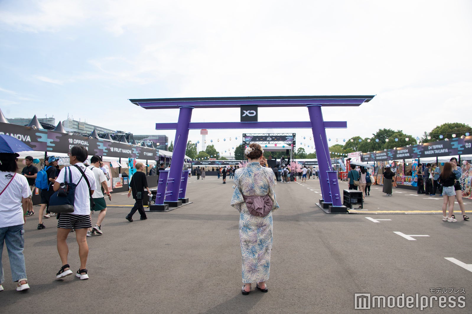 エントランスの先には鳥居（C）モデルプレス