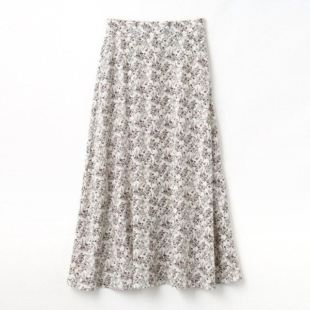 しまむら　スカート　新作　コラボ　フレア